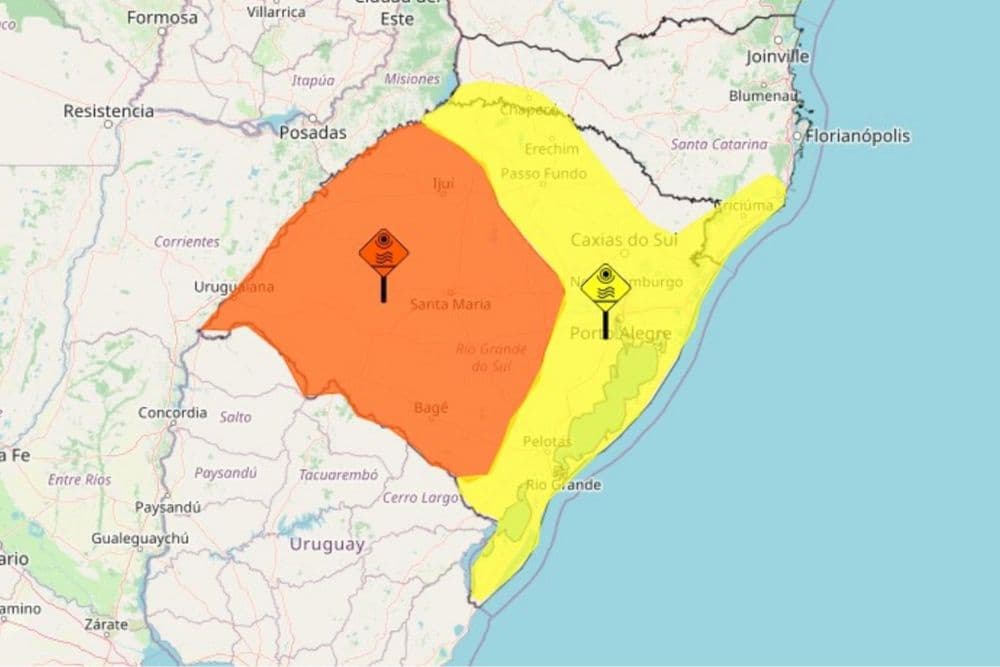 Onda de calor deve deixar temperatura acima da média no RS pelos próximos 10 dias