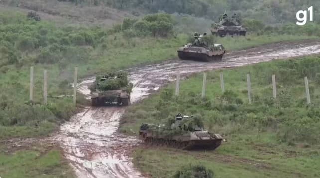 Sargento do Exército morre durante treinamento com tanque em Santa Maria, no RS