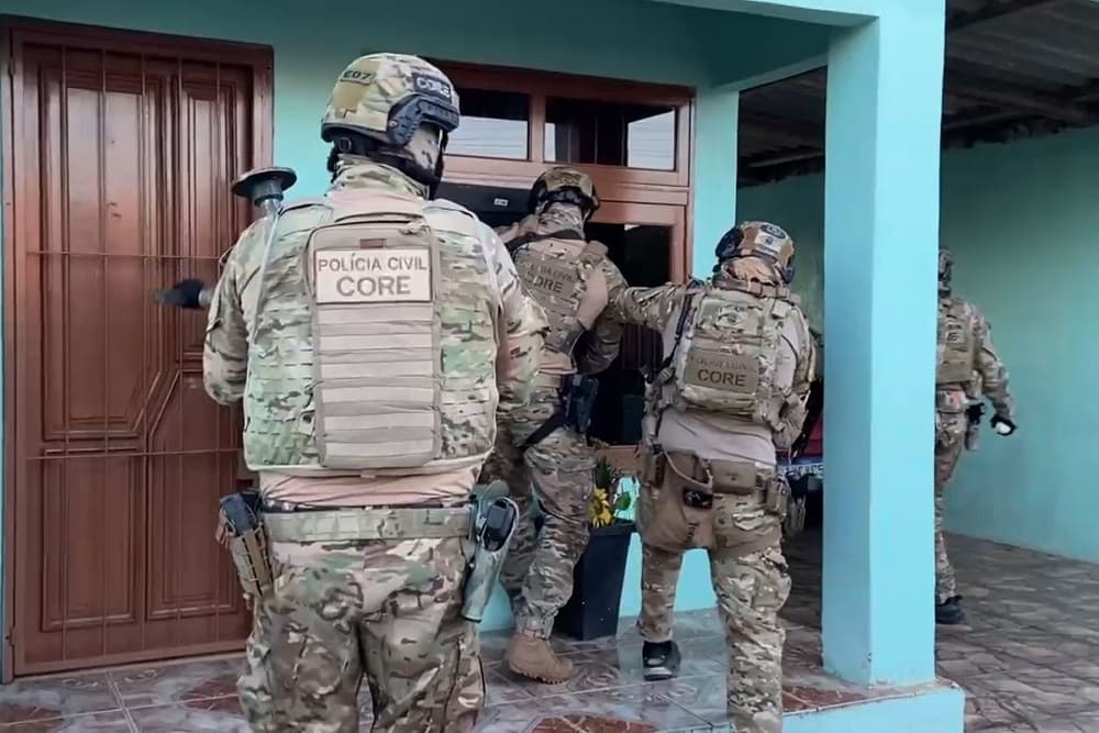 Nove pessoas são detidas em operação contra quadrilha que ameaçou policiais em Tupanciretã