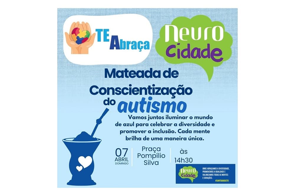 ENTREVISTA| TEAbraça convida para Caminhada e Mateada de Conscientização do Autismo
