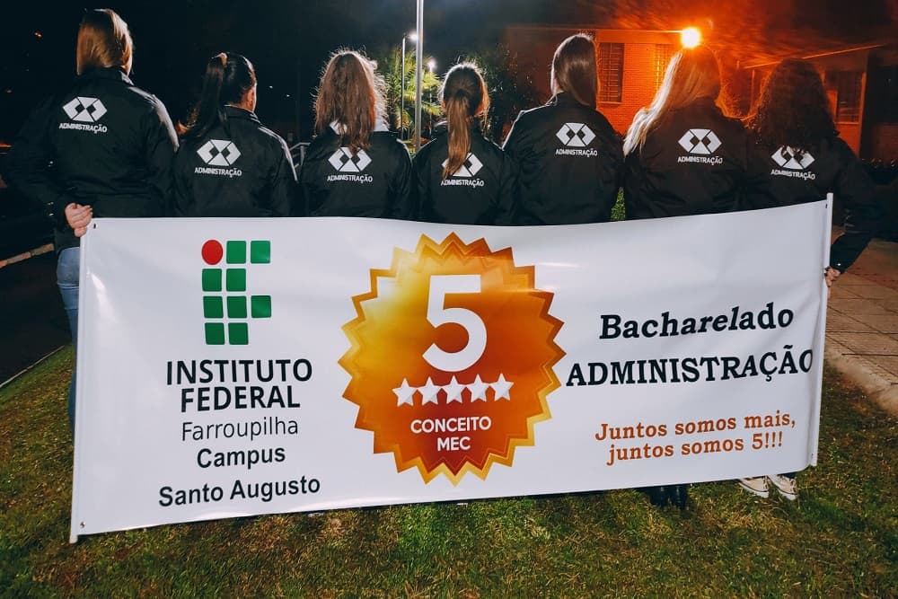 Bacharelado em Administração do IFFar recebe nota máxima do MEC