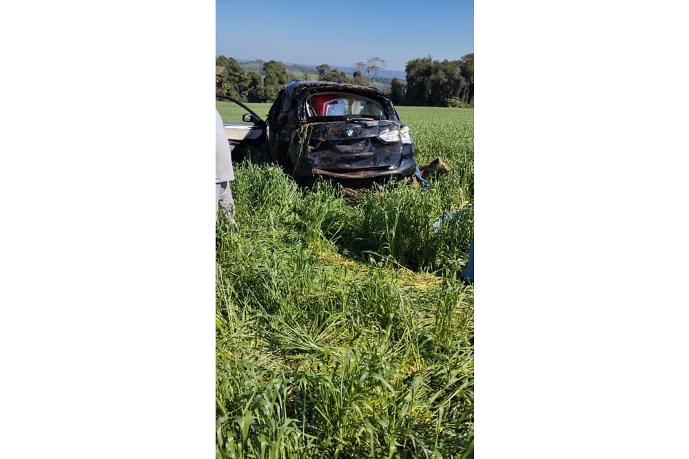 Gravíssimo acidente na ERS 330 sentido Derrubadas a Tenente Portela