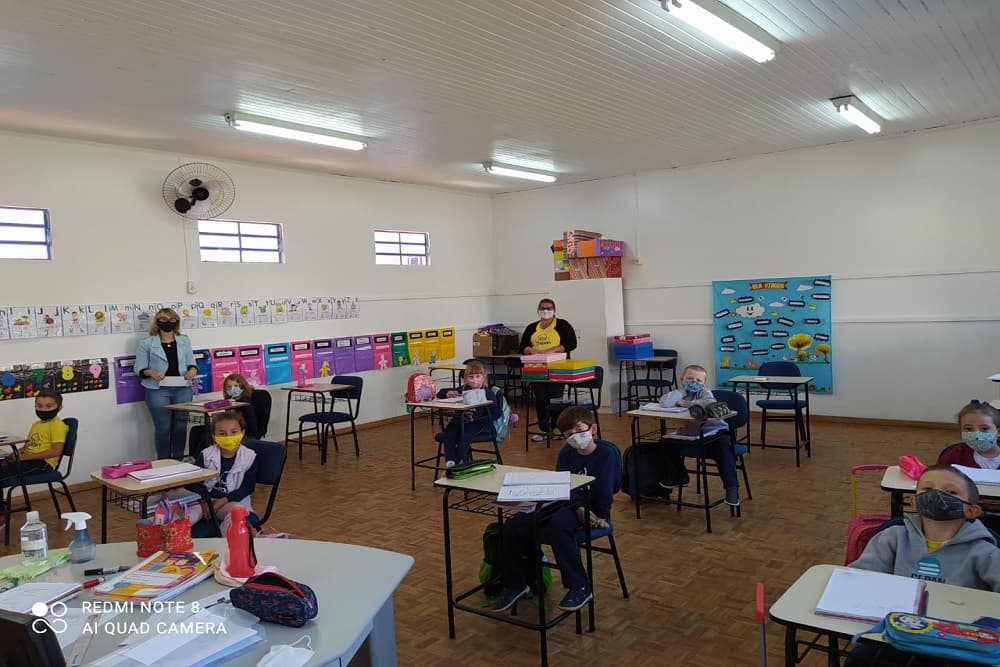 Aulas presenciais estão mantidas em Santo Augusto