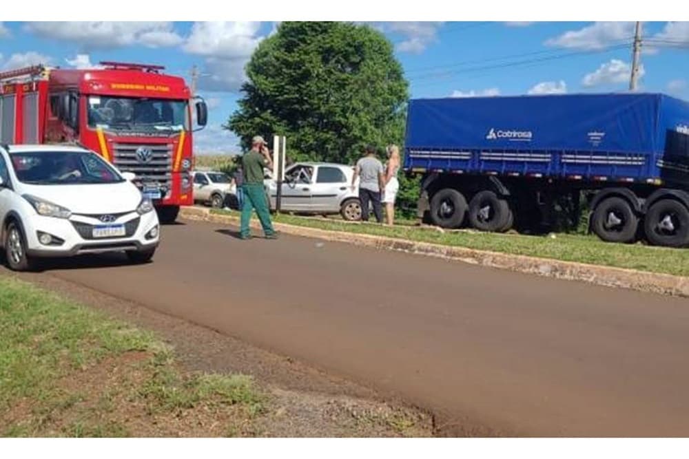 Casal de idosos morre após colisão frontal em Tucunduva