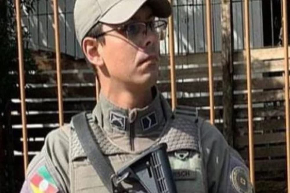 Brigadiano morto por atirador era pai de bebê de apenas 45 dias