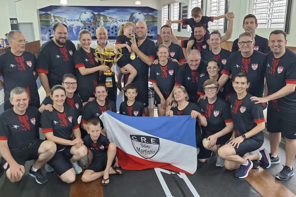 Time de bolão de São Martinho é campeão estadual série ouro de casais