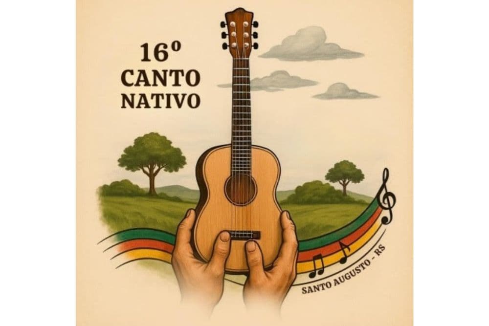 Inscrições abertas para o 16º Canto Nativo de Santo Augusto