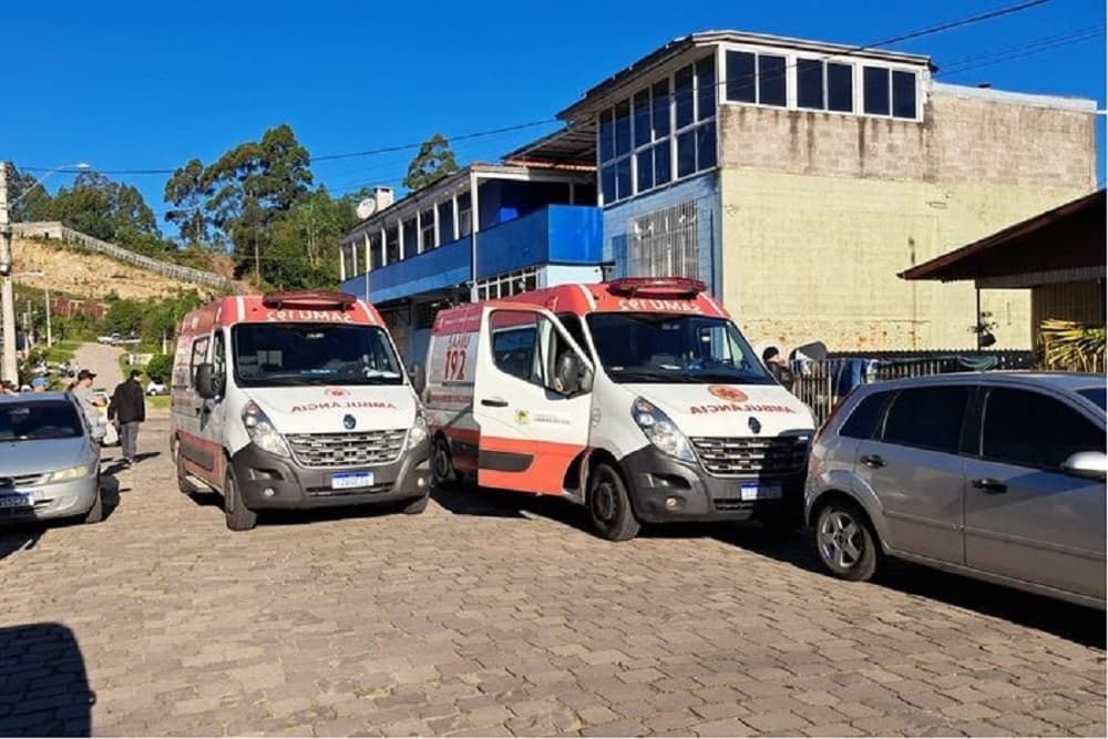 Bebê baleado no colo do pai morre em hospital de Caxias do Sul