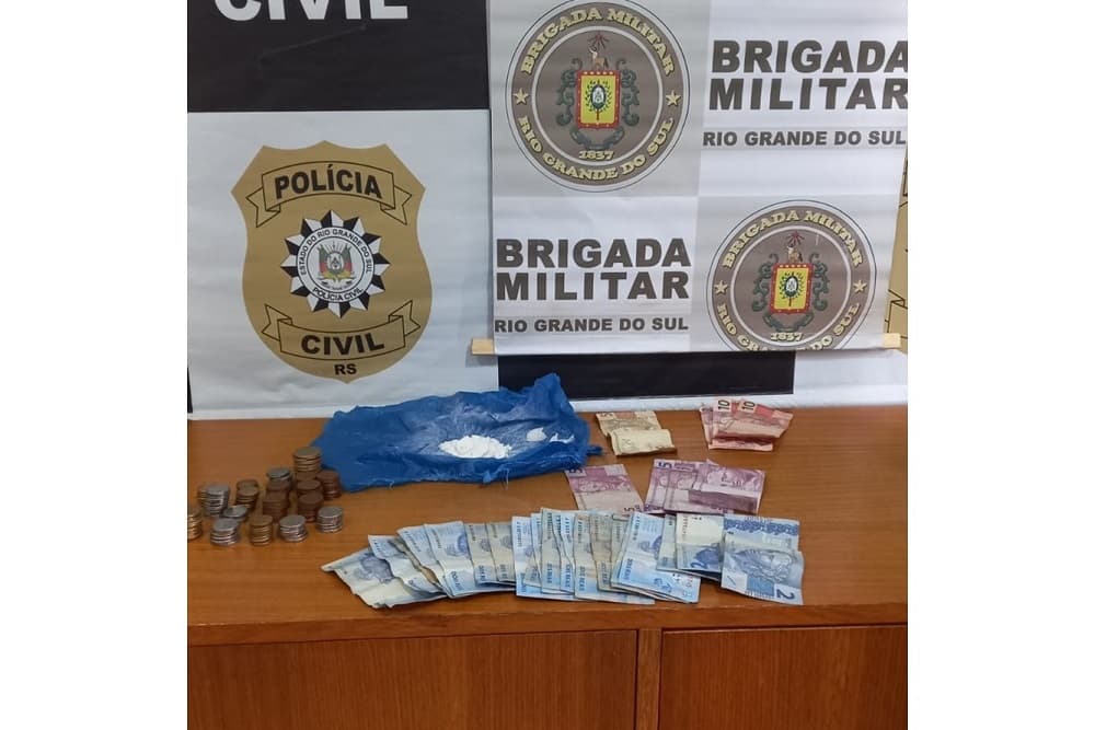 Brigada Militar e Polícia Civil prendem três indivíduos em Três Passos
