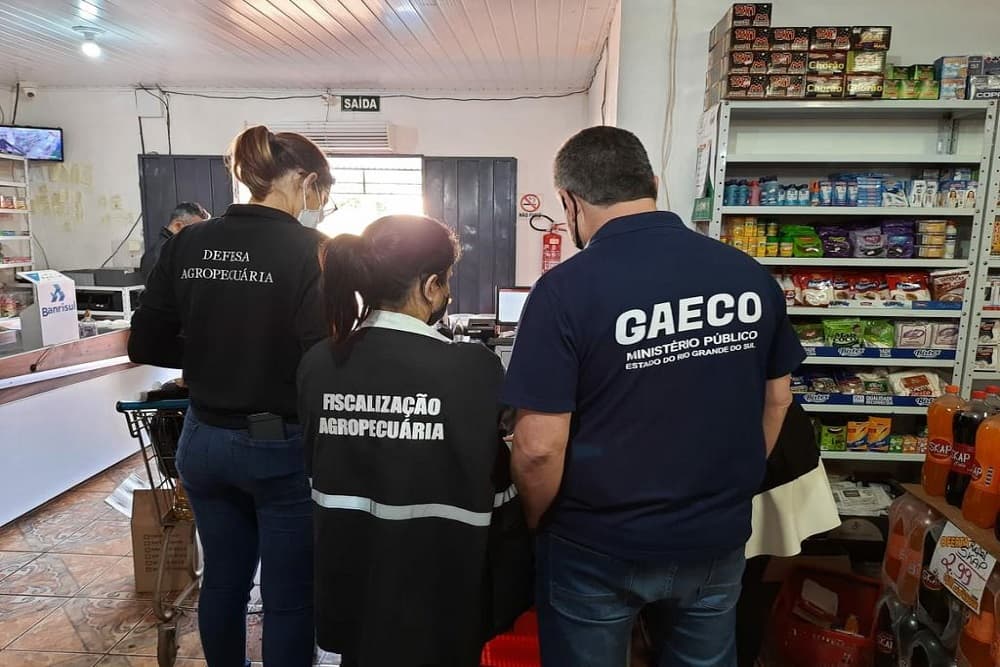 Ação do MP apreende uma tonelada de alimentos impróprios em Inhacorá