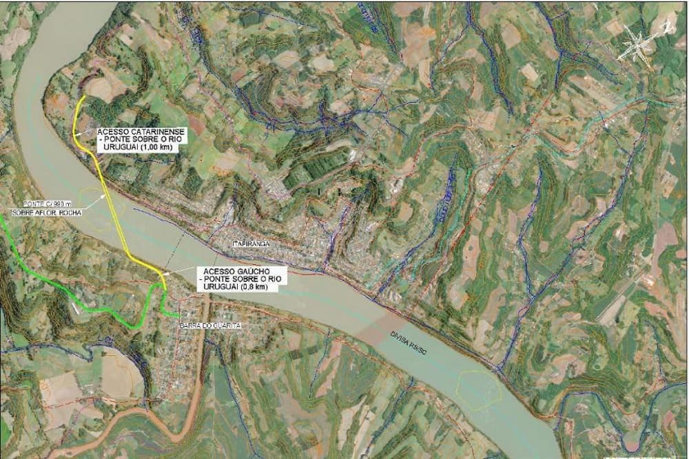 Empresários são convidados a manifestar apoio ao Movimento Pró-Ponte RS-SC