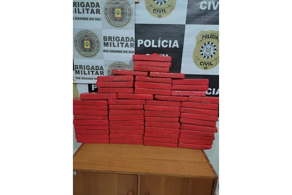 Homem é preso com 40 quilos de maconha em Três Passos