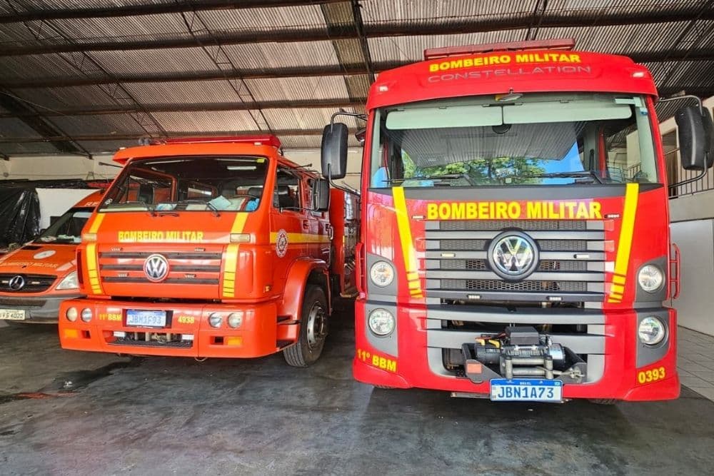 Princípio de incêndio atinge farmácia em Miraguaí