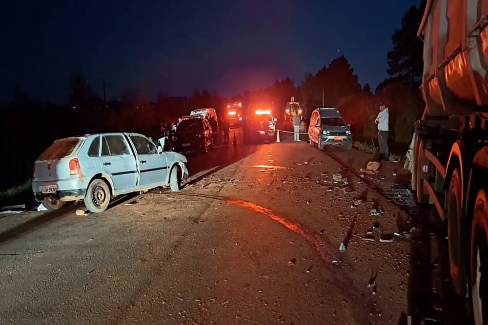 Duas pessoas morrem em colisão frontal em Tupanciretã