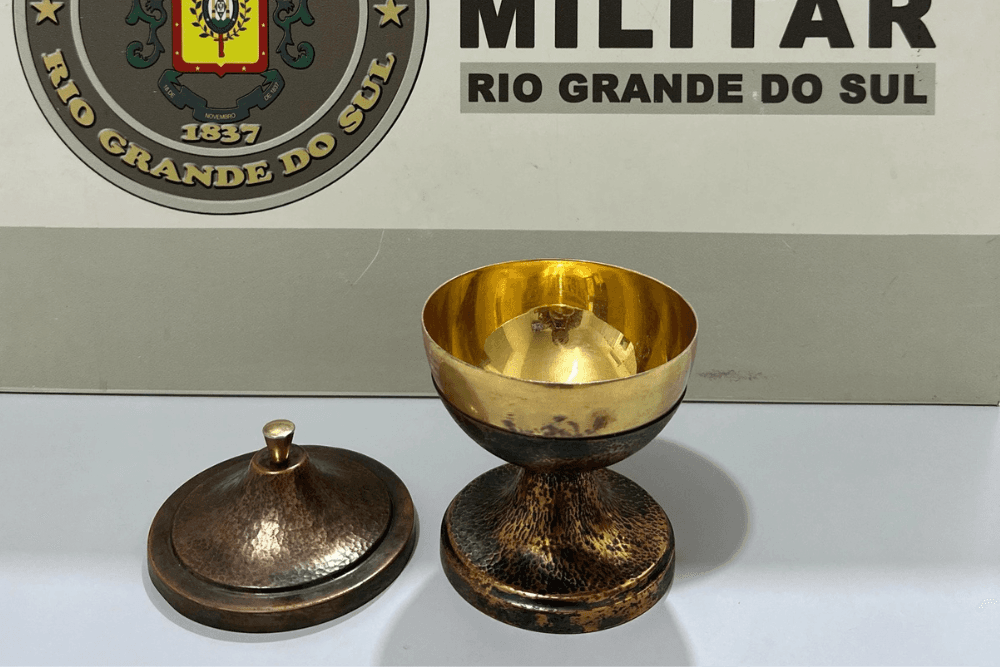 BM prende homem por receptação de objeto furtado do Centro de Pastoral em Tenente Portela