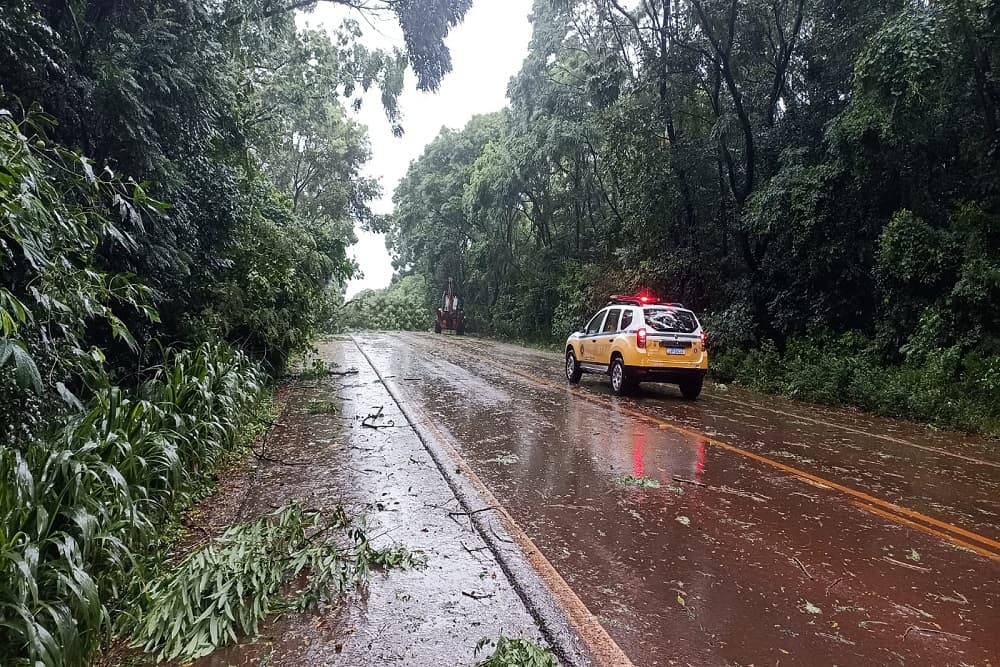 Instabilidades trouxeram transtornos em Santo Augusto e em municípios da Região Noroeste