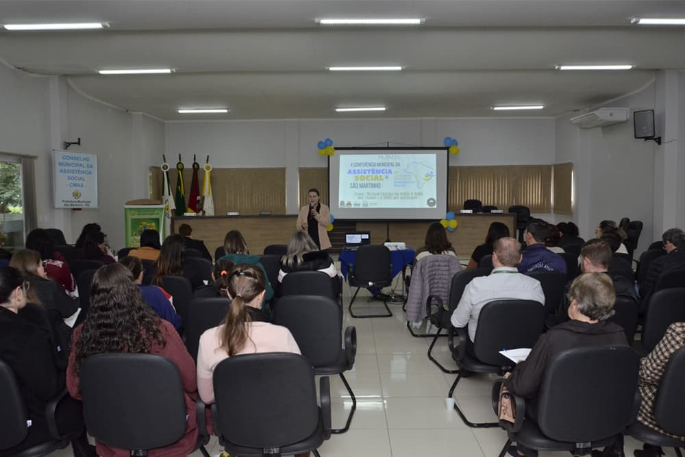 São Martinho realizou a X Conferência Municipal da Assistência Social