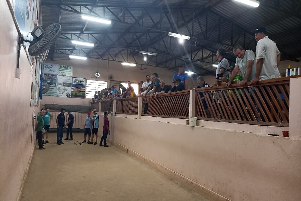 Realizada em Pedro Paiva mais uma rodada da Copa Querência/Sicoob de Bocha