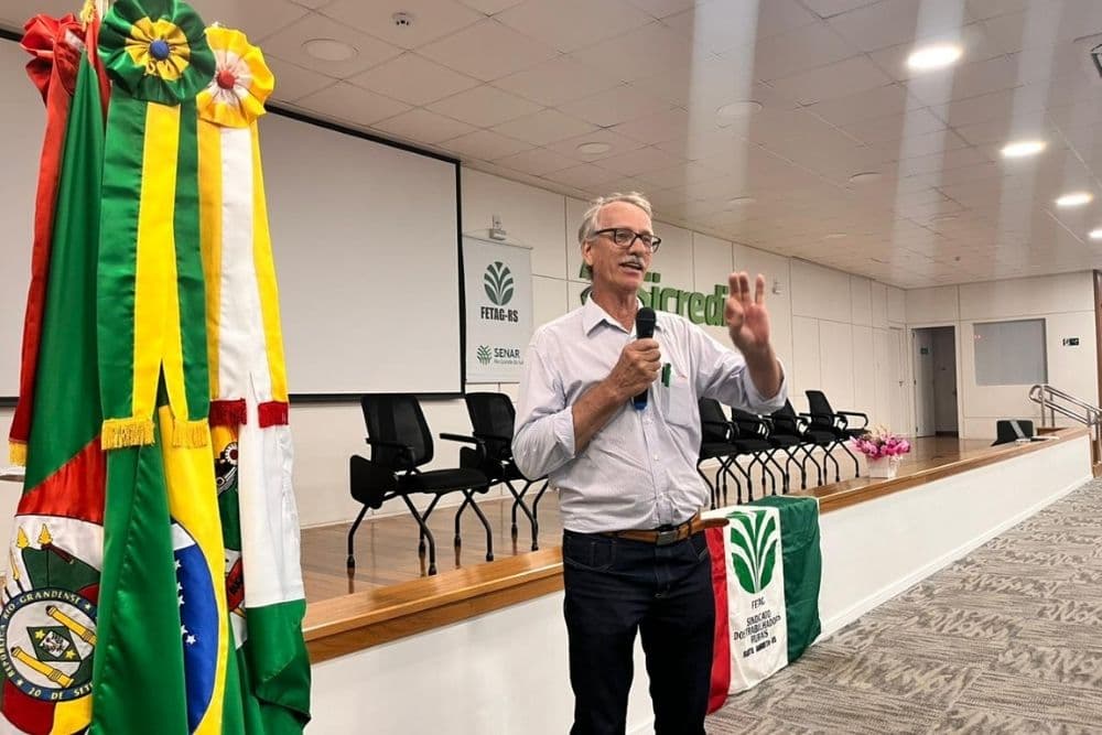 Osvino Bartsch é empossado presidente do STR de Santo Augusto, base São Valério do Sul