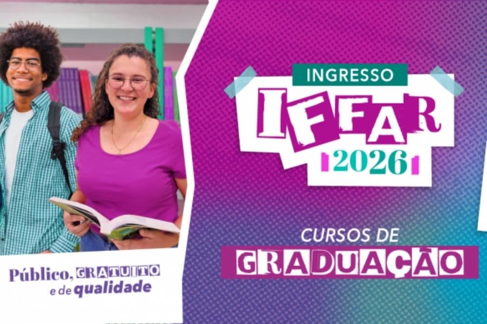 IFFar publica 1ª chamada do Processo Seletivo 2026 dos Cursos de Graduação