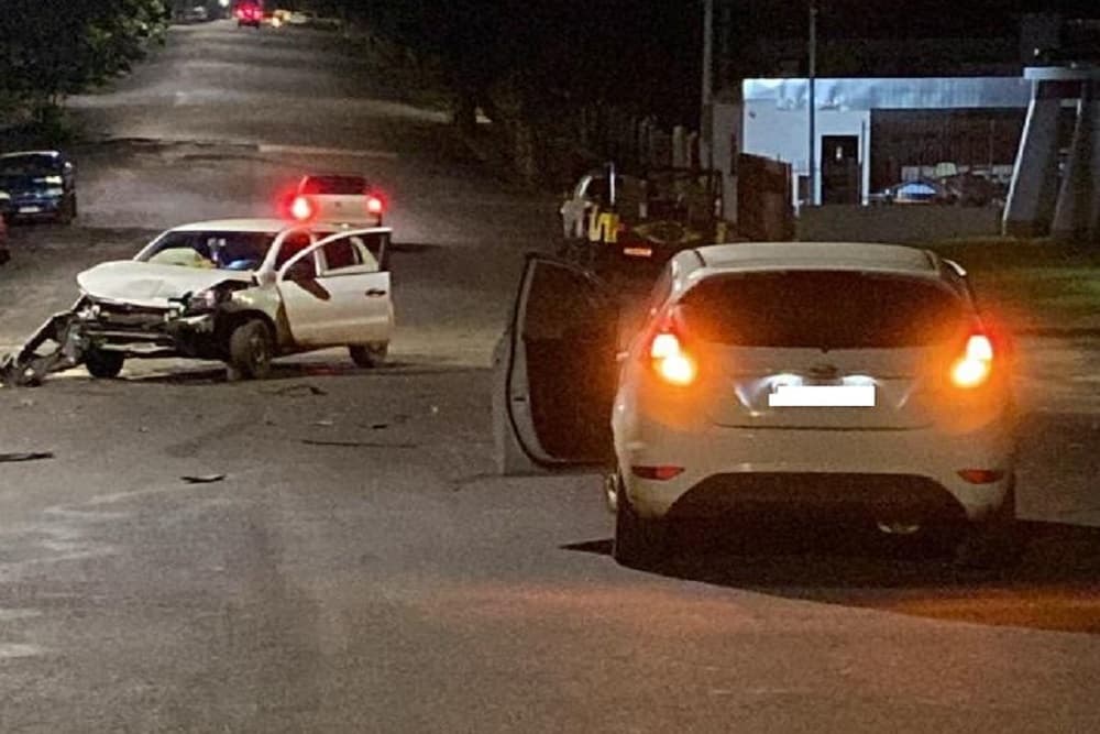 Acidente de trânsito é registrado em Santo Augusto.