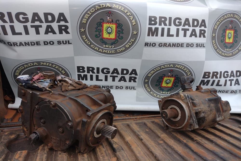 Brigada Militar prende homem por furto e porte irregular de arma de fogo em Coronel Bicaco