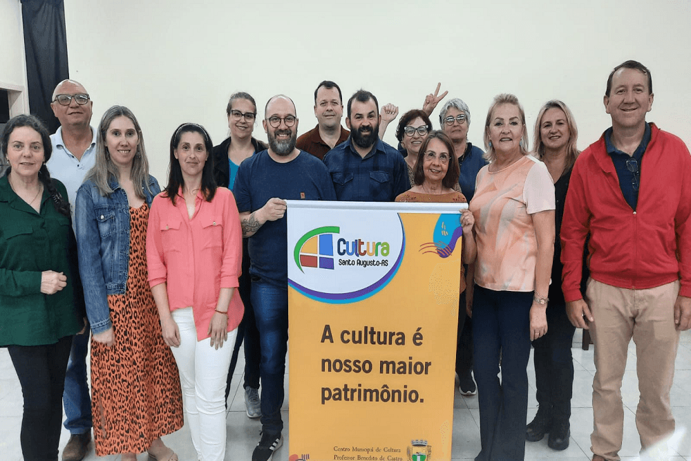 Primeira formação de Conselheiros de Cultura é empossada em Santo Augusto