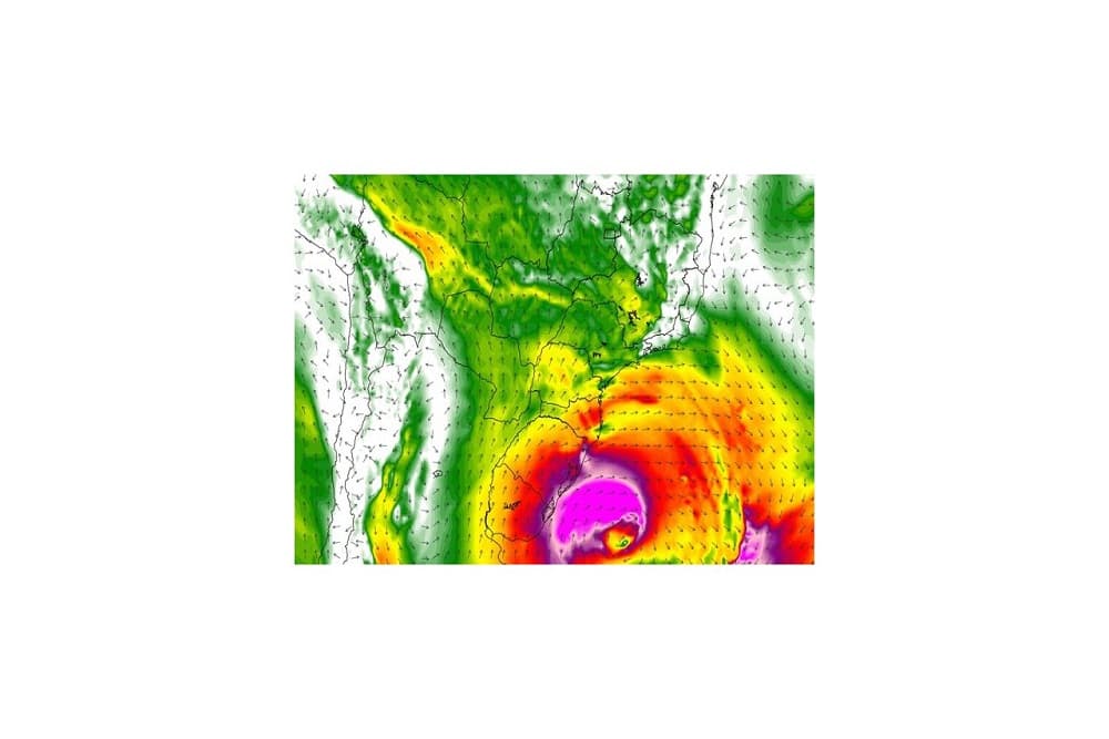 Dois ciclones em sequência vão trazer ar frio ao RS