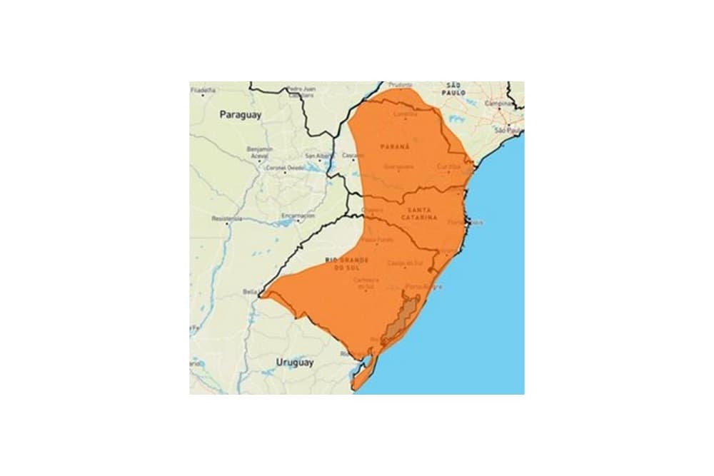 Temperatura máxima do Rio Grande do Sul pode chegar a 42ºC nesta quarta-feira
