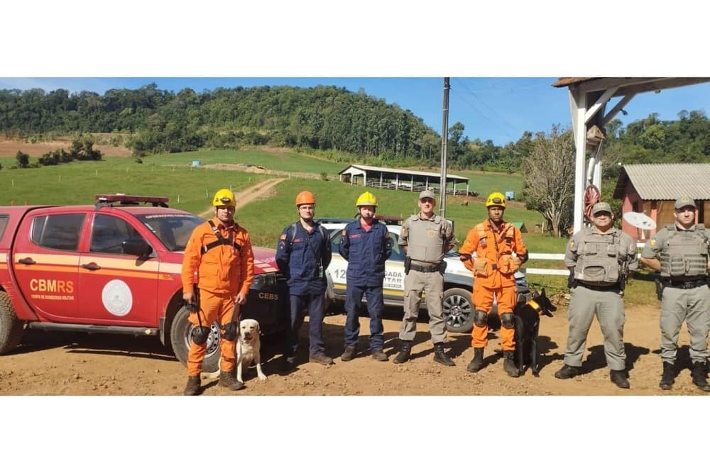 Buscas a homem desaparecido abrangem área de pelo menos 200 hectares em Crissiumal