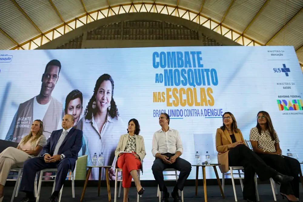 Governo quer mobilizar 25 milhões de estudantes para combater a dengue