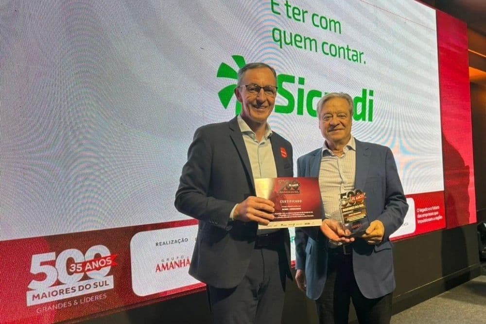 Sicredi é a maior empresa gaúcha e da Região Sul