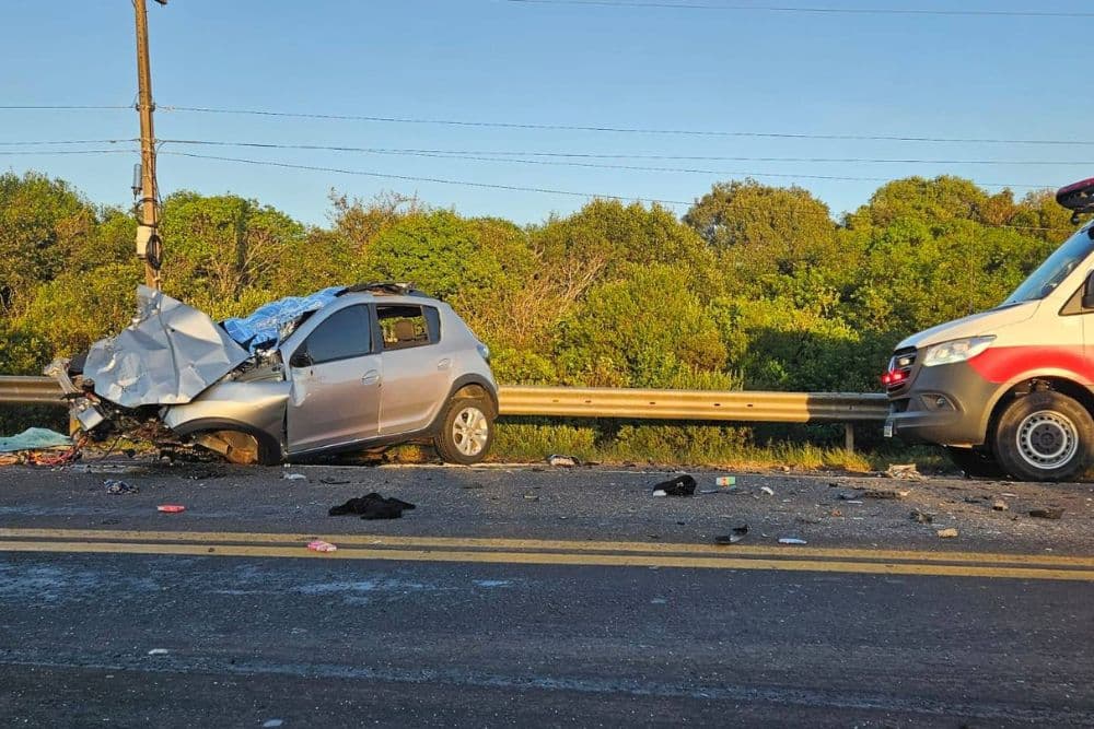 Identificadas as vítimas de colisão na BR-386; todos eram da mesma família