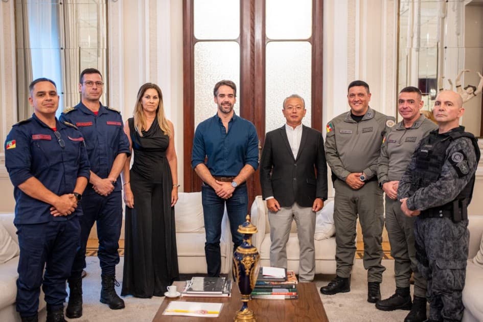 Leite anuncia Luigi Soares Pereira no comando-geral da Brigada Militar e Ricardo Mattei Santos à frente dos Bombeiros