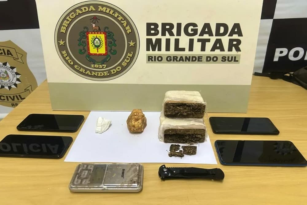 Quatro homens são presos por tráfico em Tenente Portela