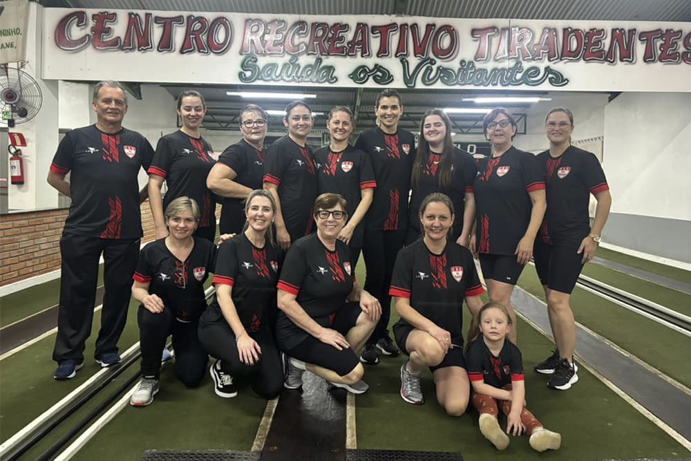 Equipe feminina de Bolão de São Martinho garante vaga na Série Ouro do Estadual