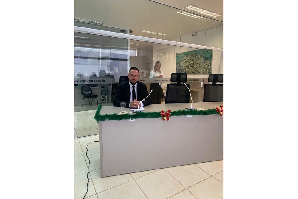 Max Bahry assume a Presidência da Câmara de Vereadores de Santo Augusto