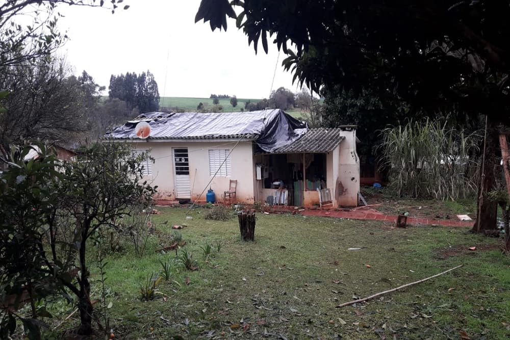 Fotos| Estragos causados por temporal em São Valério do Sul