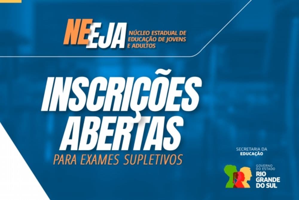 21ª CRE anuncia cronograma da Prova Única do NEEJA 2025