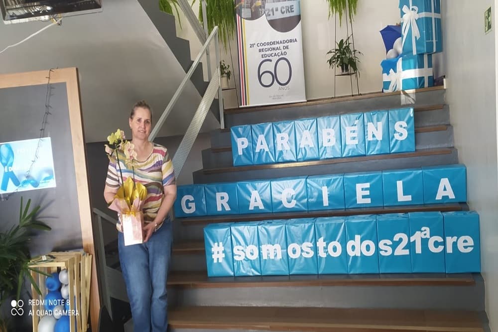 Graciela Suzano Vidor é confirmada para novo mandato na 21ª CRE de Três Passos