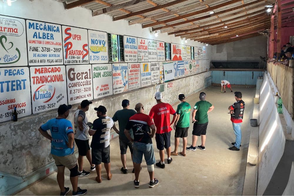 Copa Querência/Sicoob de Bocha movimenta comunidade do Passo da Lage