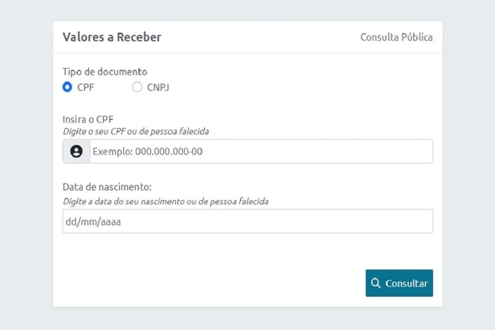 Dinheiro esquecido: mais de meio milhão de pessoas têm acima de R$ 1 mil para receber