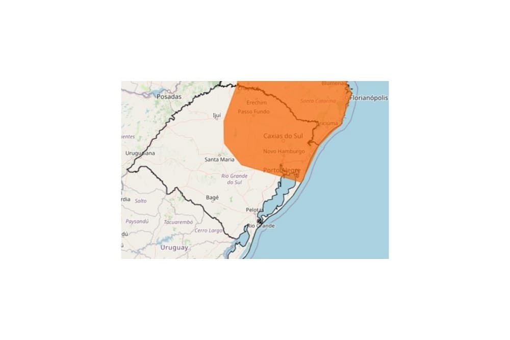 Quinta-feira será marcada por chuva e nebulosidade no RS