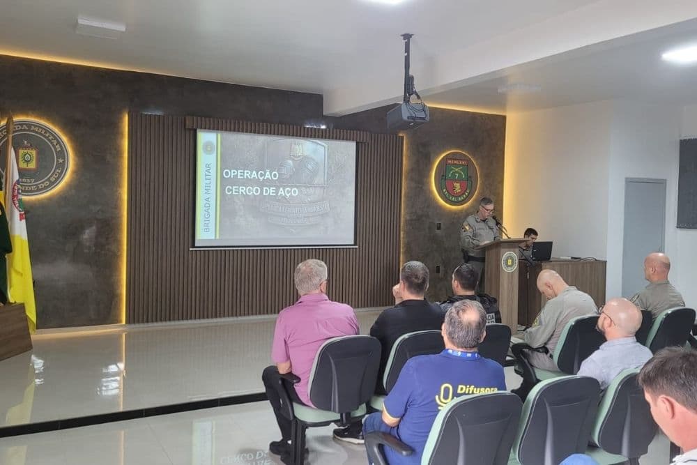 Brigada Militar realiza lançamento da Operação Cerco de Aço