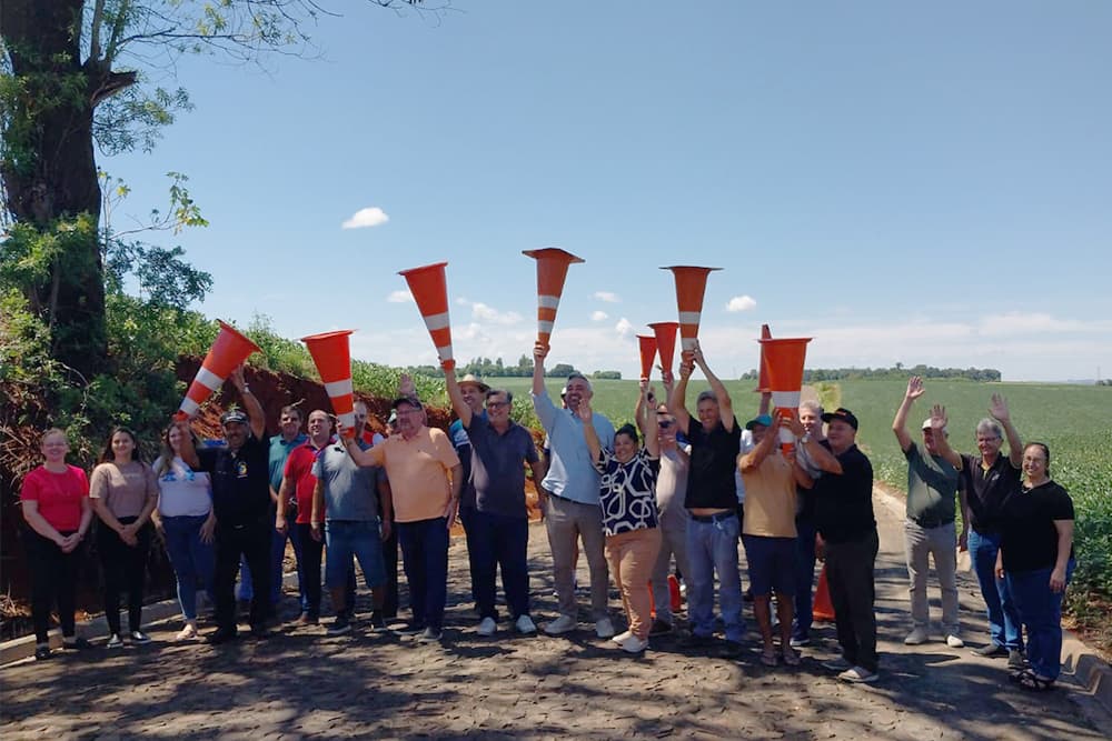 Novo trecho do Projeto Pavimenta 2 melhora ligação entre São Martinho e São Valério do Sul