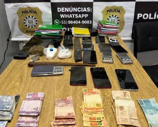 Polícia Civil realiza operação de combate ao tráfico no Presídio Estadual de Três Passos