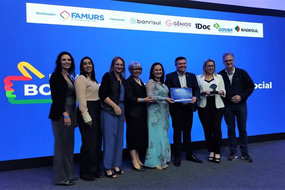 Projeto desenvolvido no CRAS em Santo Augusto é premiado pela FAMURS