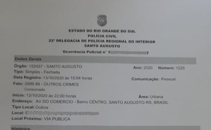 Delegado falou sobre procedimentos no caso de maus-tratos a cachorro ocorrido em Santo Augusto