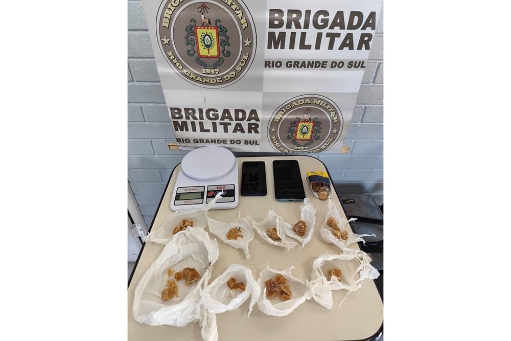 Brigada Militar apreende adolescente por tráfico em Três Passos