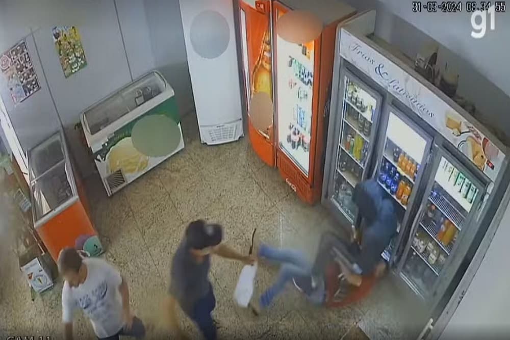 Pai e filho são mortos durante assalto a mercado em Muliterno